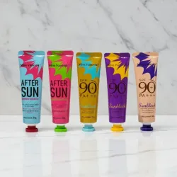 Juego de 3 Protectores Solares y 2 After Sun