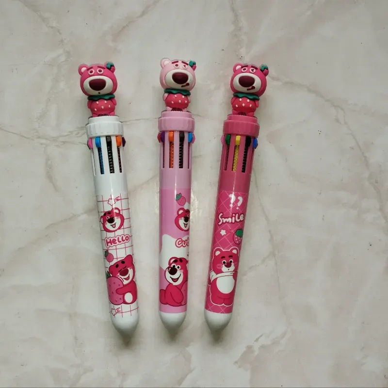 Lapiceros de 10 colores de Osito