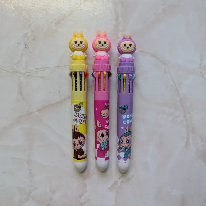 Lapiceros de 10 colores (Labubu)