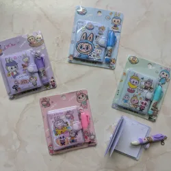 Libretas pequeñas de Labubu con lapicero