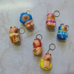 Llaveros antiestres Capibara 