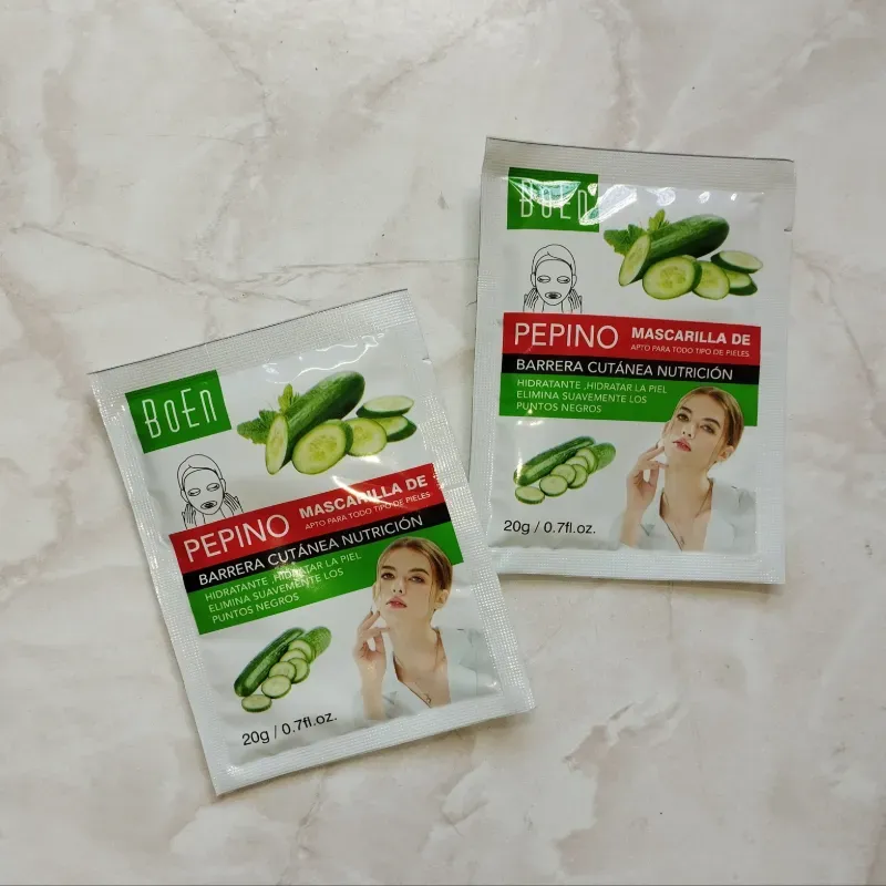 Mascarilla peel - off de pepino