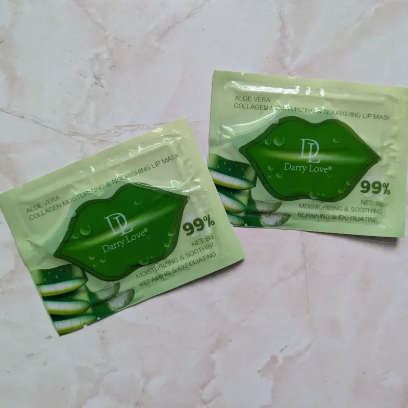 Mascarillas de labios de Aloe Vera 