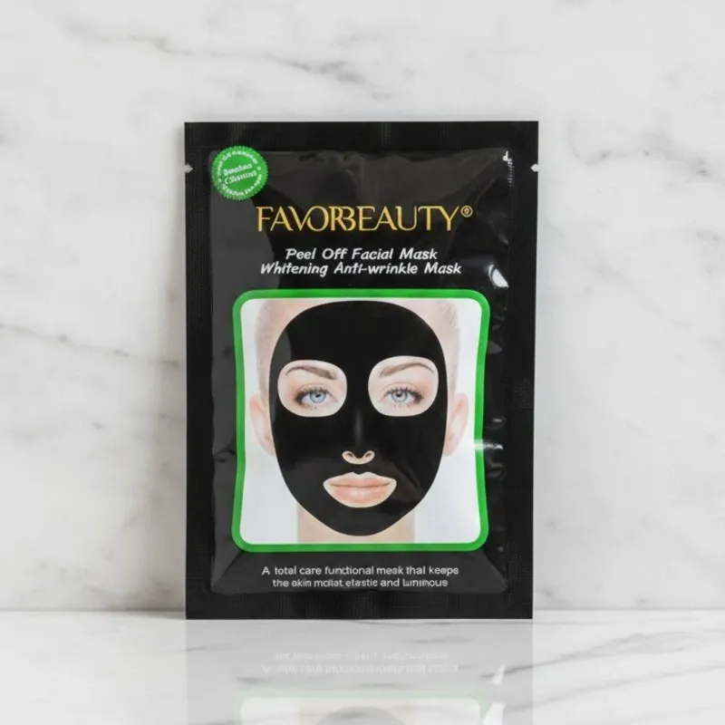 Mascarillas peel - off de carbón