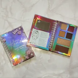 Paleta de sombras tipo agendita