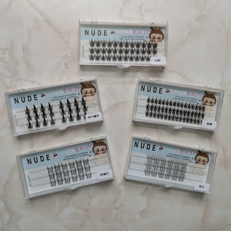 Pestañas por puntos 