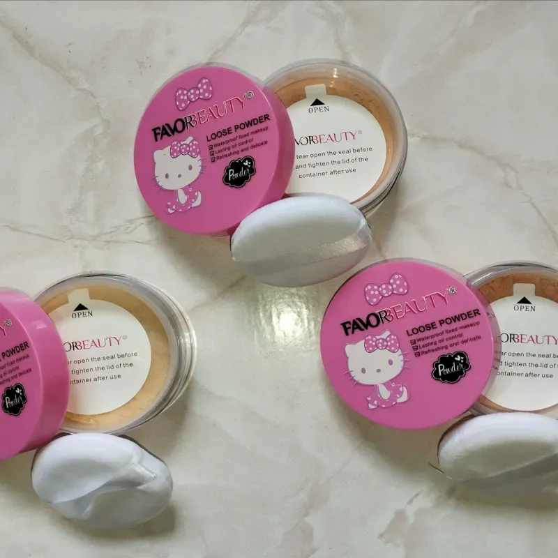 Polvo traslúcido de Hello Kitty 