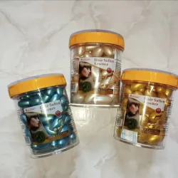 Pomo de cápsulas capilares de Vitamina E 