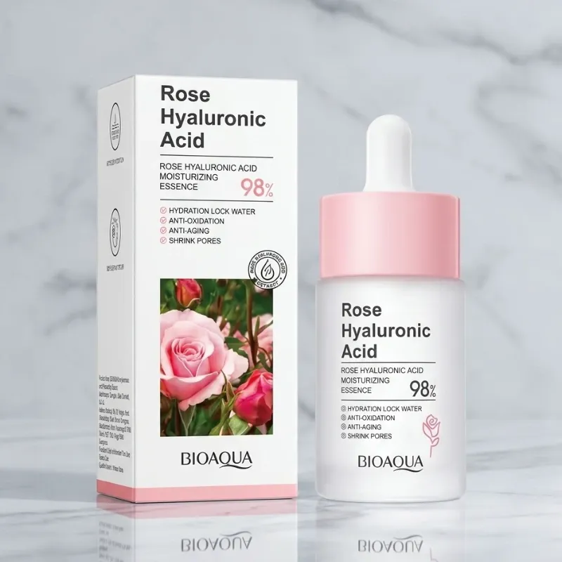 Sérum BIOAQUA de Rosas y Ácido hialurónico 98% 30 ml