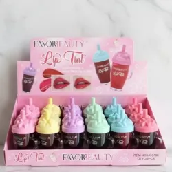 Tintas de labios en forma de refresco