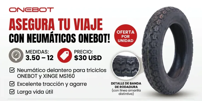 Neumático de Triciclo 3.50 – 12