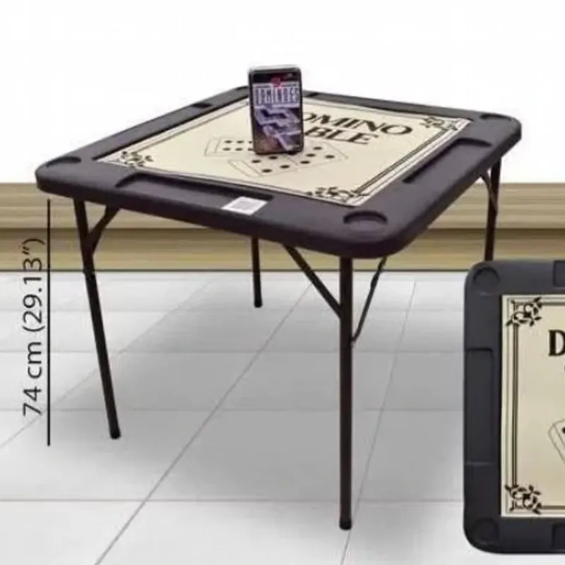 Mesa de juego plegable para dominó