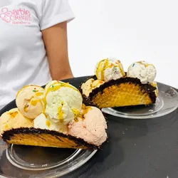 Tacos de helado