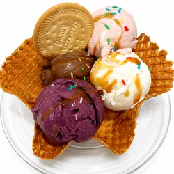 Waffle bowl 4 sabores