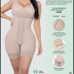 Faja con brasier sin mangas 
