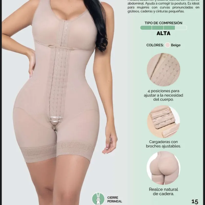 Faja con brasier sin mangas 