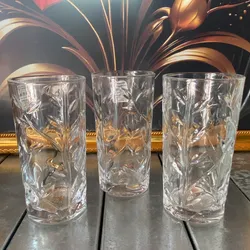 Juego de Vasos de Cristal