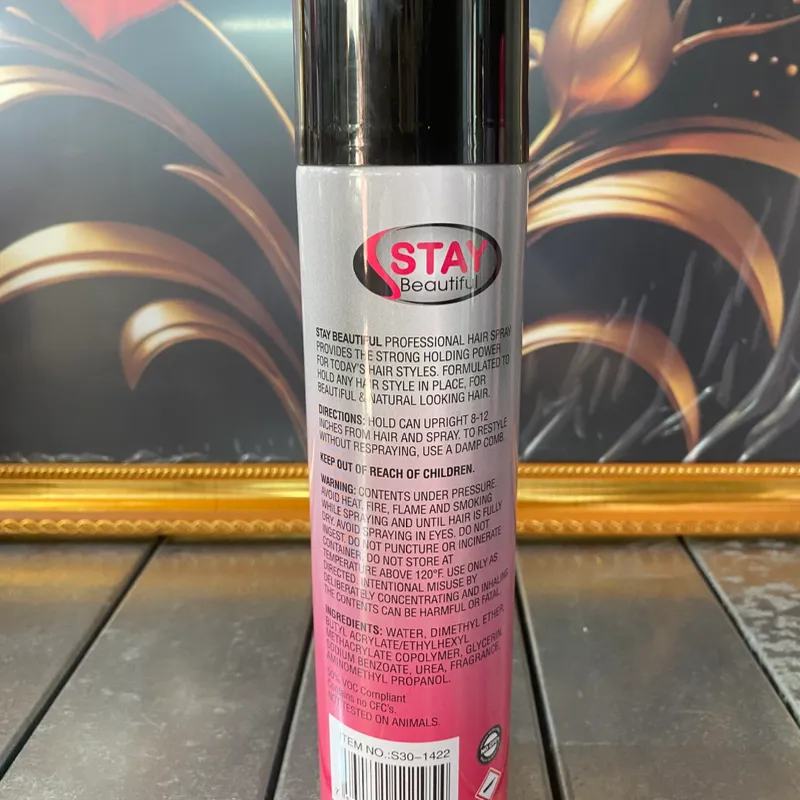 Laca para Fijar el Cabello