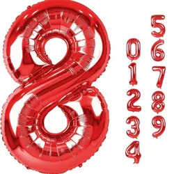 Globo de Aluminio Rojo