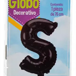 Globo foliado negro
