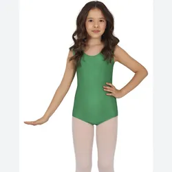 Leotardo de niña Verde sin mangas