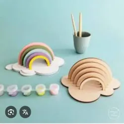 Manualidad de arocoiris