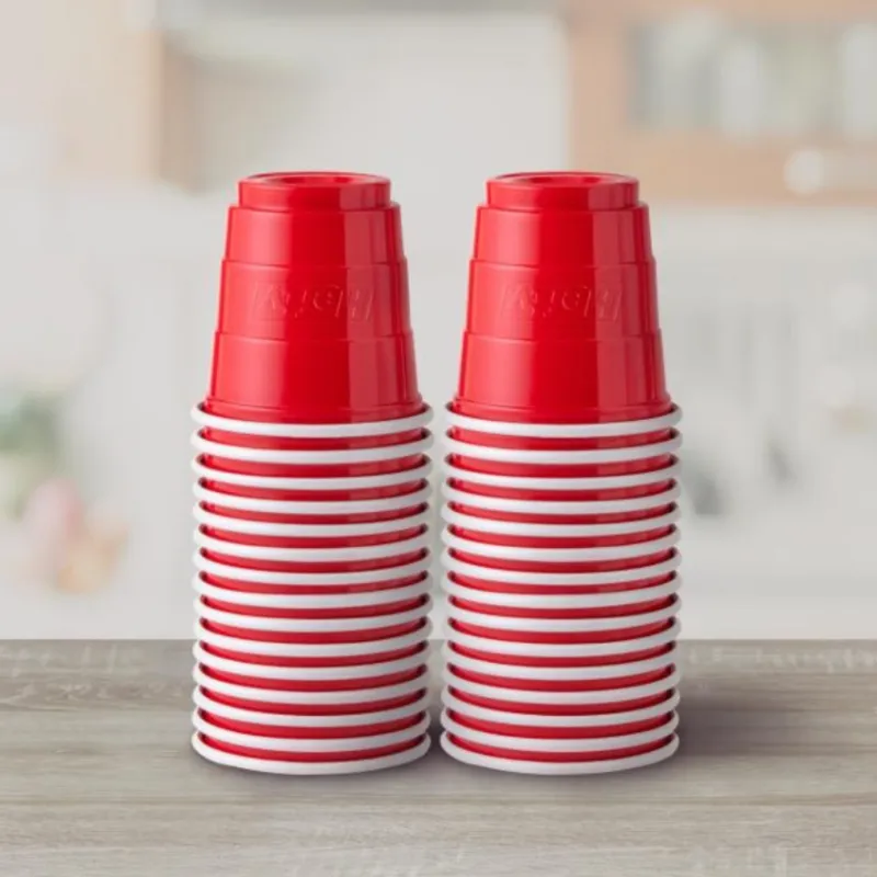 Paquete de 25 vasos desechables