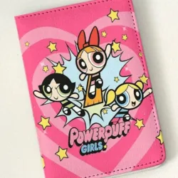 Portapasaporte rosado