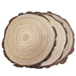 Rodajas de madera