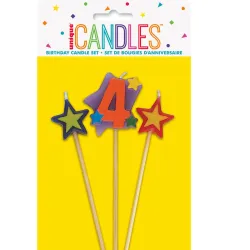 Set de velas de aniversario