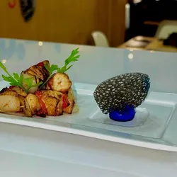 Brochetas mini de pechuga