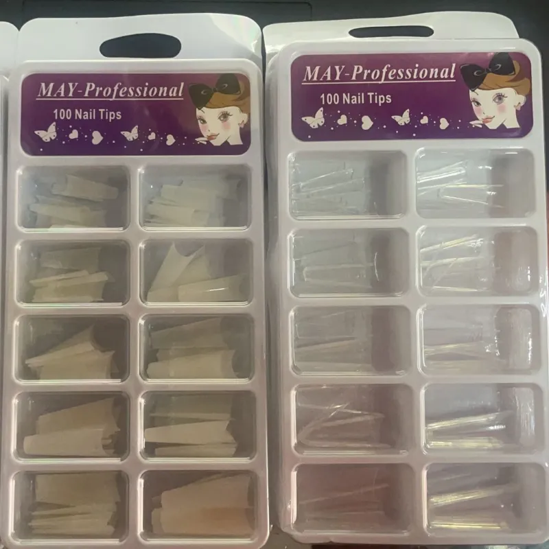 Caja de uñas coffin