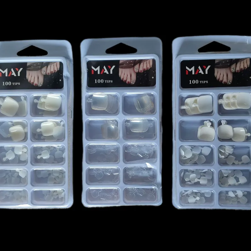 Caja de uñas para pies
