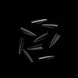 Paquete de 100 uñas stiletto