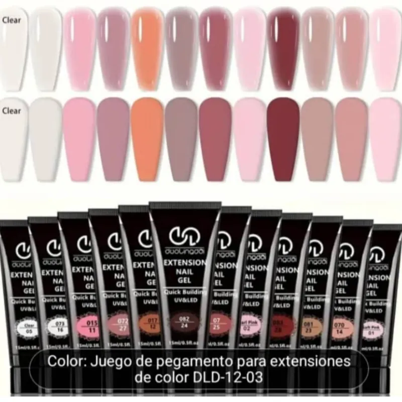 Polygel de colores 15ml