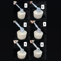 Rubber base cream color