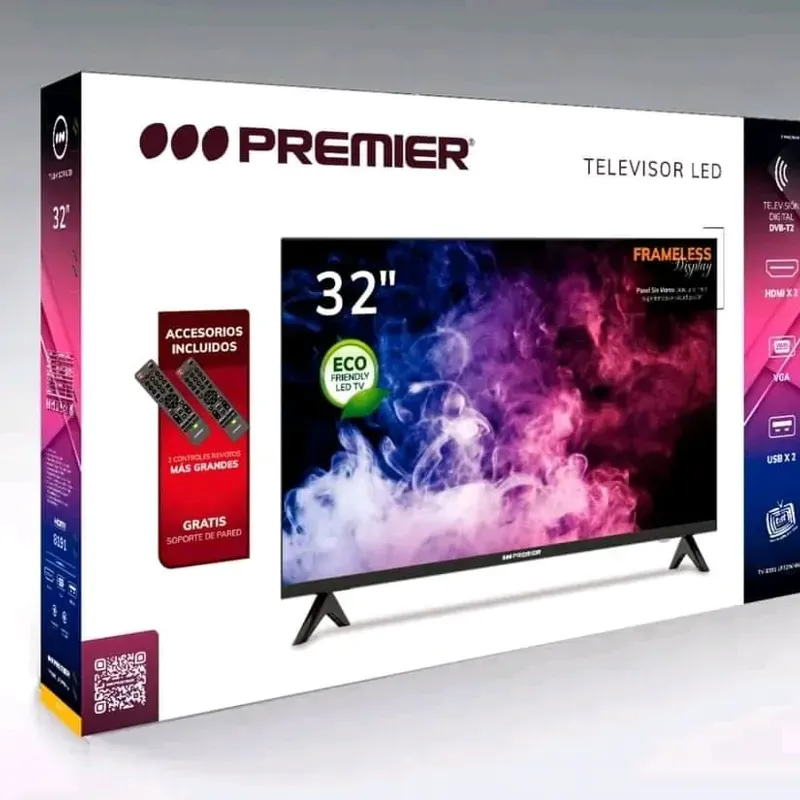 Smart TV 32"  PREMIER Con 2 Mandos