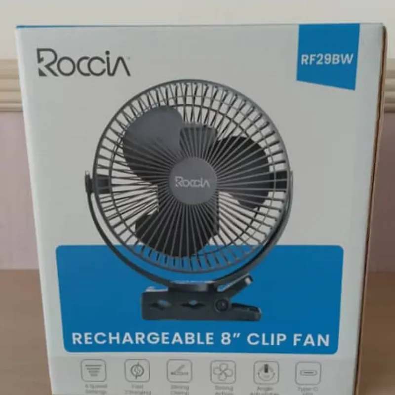 Ventilador recargable portátil 