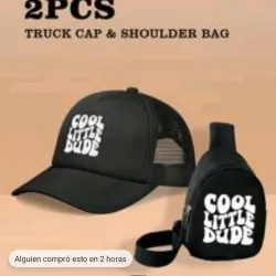 Bolso de niño + gorra
