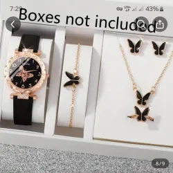 Reloj + accesorios 