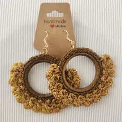 Aretes rumbera mostazas