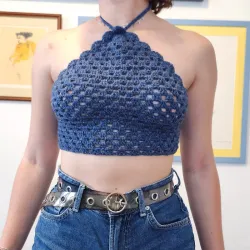 Bandana azul 💙