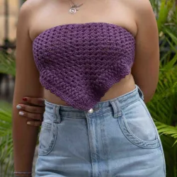Bandana morada 💜