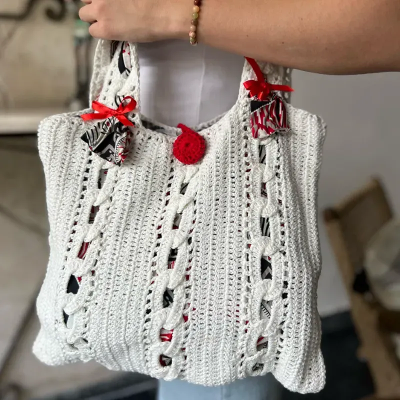 Bolso maxi blanca