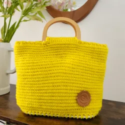 Bolso Glamurosa amarillo intenso