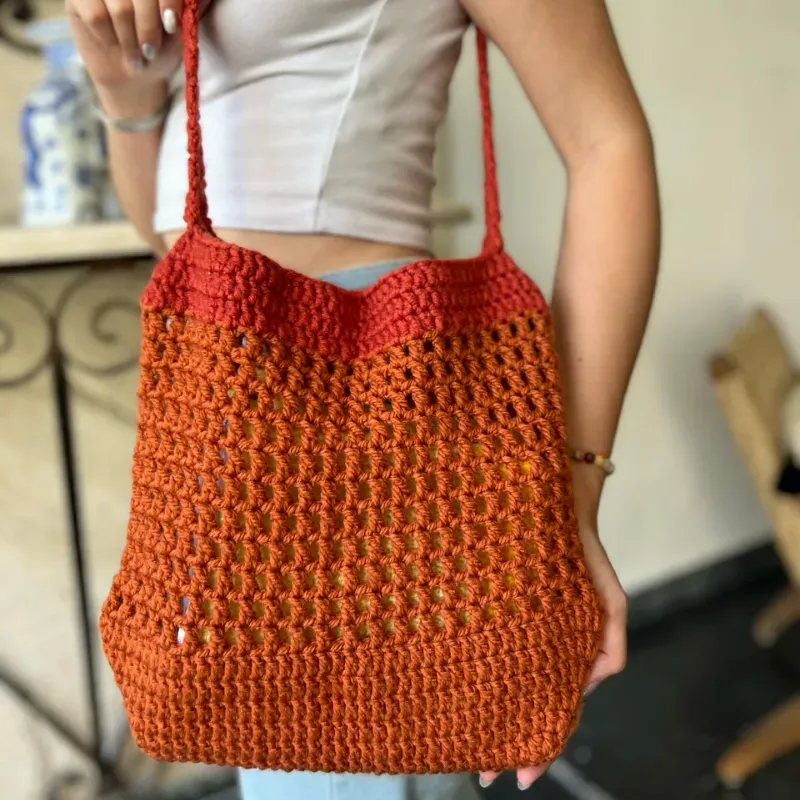 Bolso mini naranja