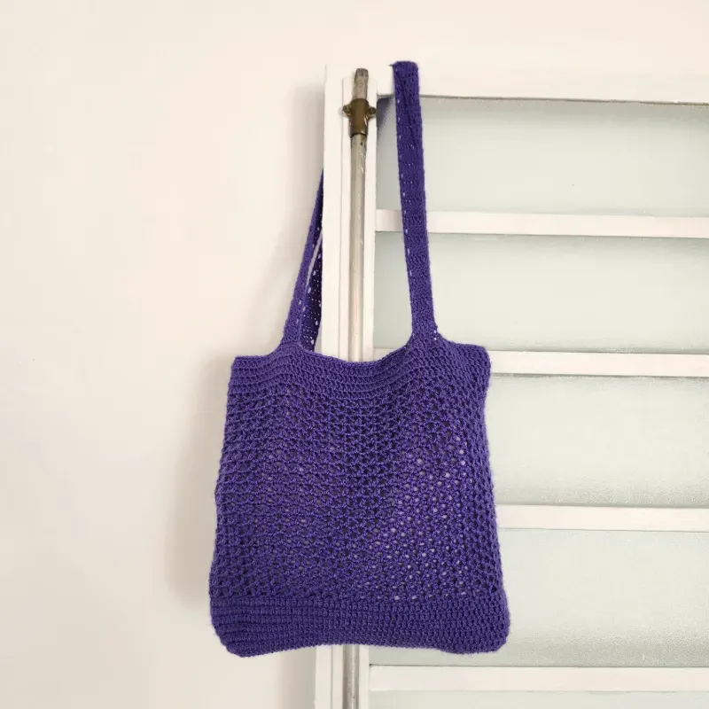 Bolso simple morado