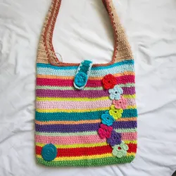 Cartera multicolor