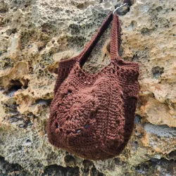 Cartera Natura carmelita