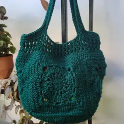 Cartera Natura verde botella
